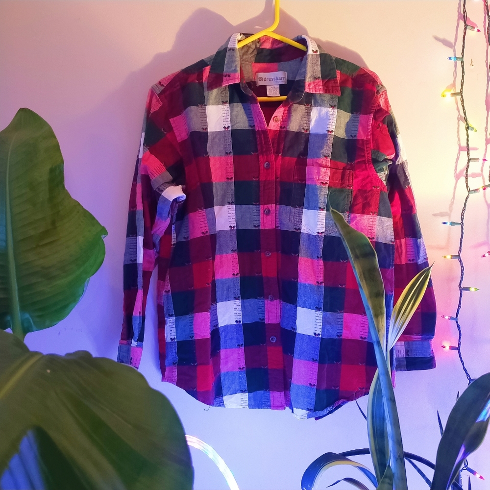 Christmas Embroidery Shirt  14/16